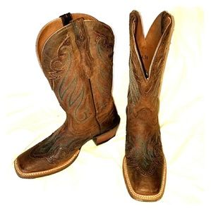 Ariat Square Toe Western Boots